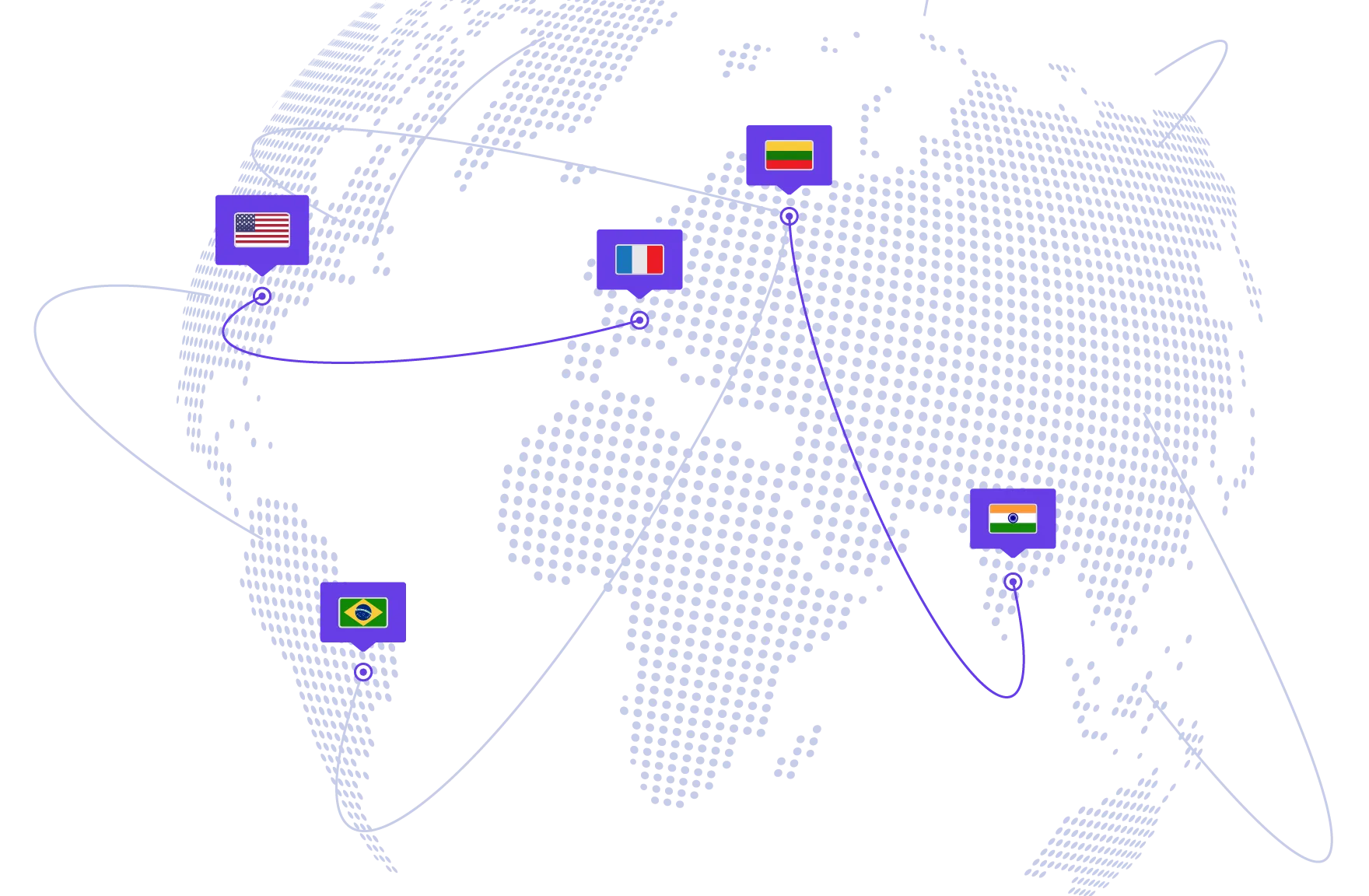 Datacentre rundt i verden